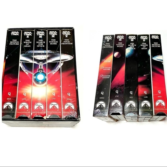 Vintage 1991 Star Trek 25th Anniversary Collection VHS Box Set - Picture 4 of 10